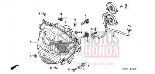 PROJECTEUR NT700VA de 2010